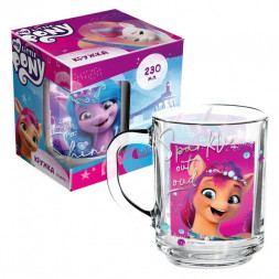 Кружка Мой маленький пони: фильм 2, Сияй, в подарочной упаковке, 230 мл, стекло