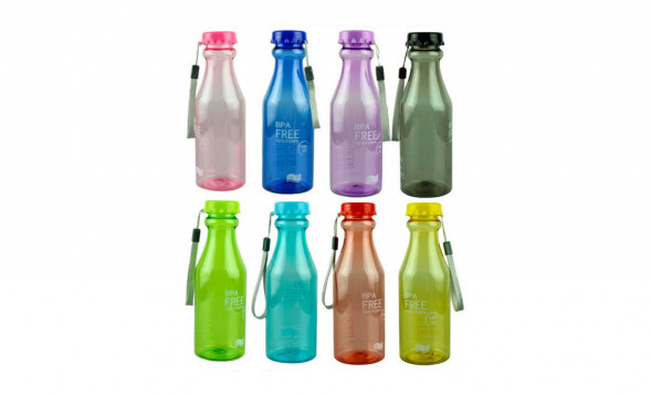 Фитнес бутылка BPA Free (прозрачная)-500 оптом