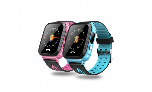 Водонепроницаемые детские часы-трекер Smart Baby Watch V5-50 оптом