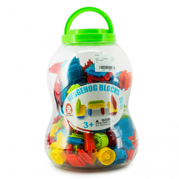Конструктор игольчатый Hedgehog blocks, 170 деталей MH007 оптом