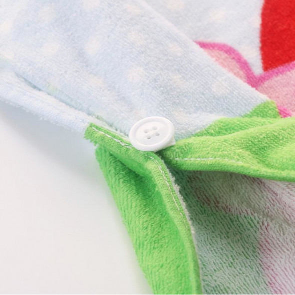 Полотенце-пончо Свинка Пеппа радуга