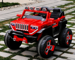 детский электромобиль jeep wrangler