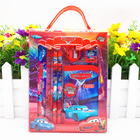 Канцелярский набор Тачки - 8006