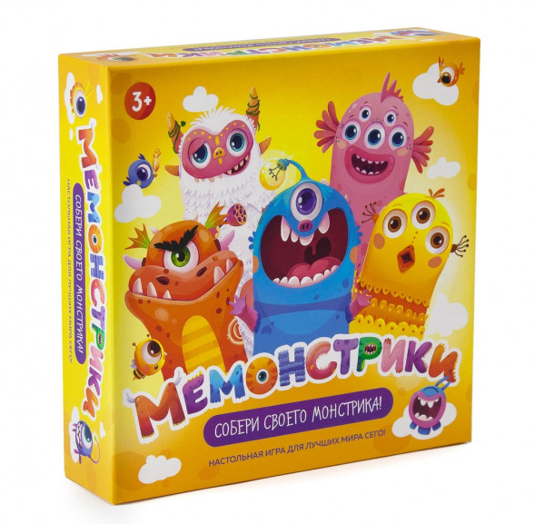 Игра настольная. Мемонстрики оптом