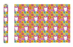 Упаковочная бумага Кошечка, 700*1000 мм, 2 шт в рулоне
