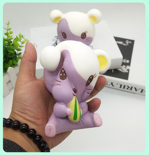 Сквиш игрушка антистресс мышонок