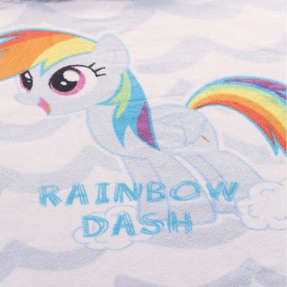 Полотенце-пончо Радуга Дэш