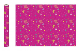 Упаковочная бумага Принцесса, 700*1000 мм, 2 шт в рулоне