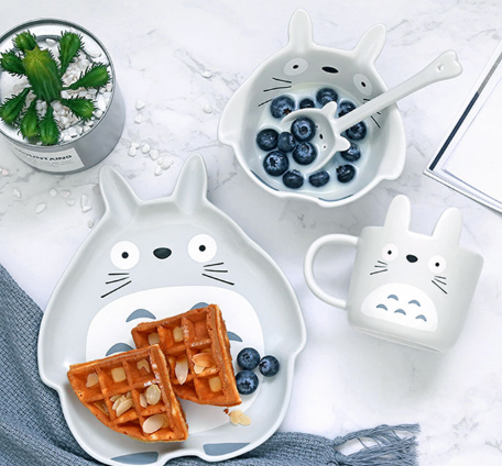 Детская керамическая посуда тоторо