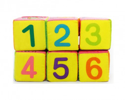 Мягкие кубики &quot;Веселые картинки&quot;