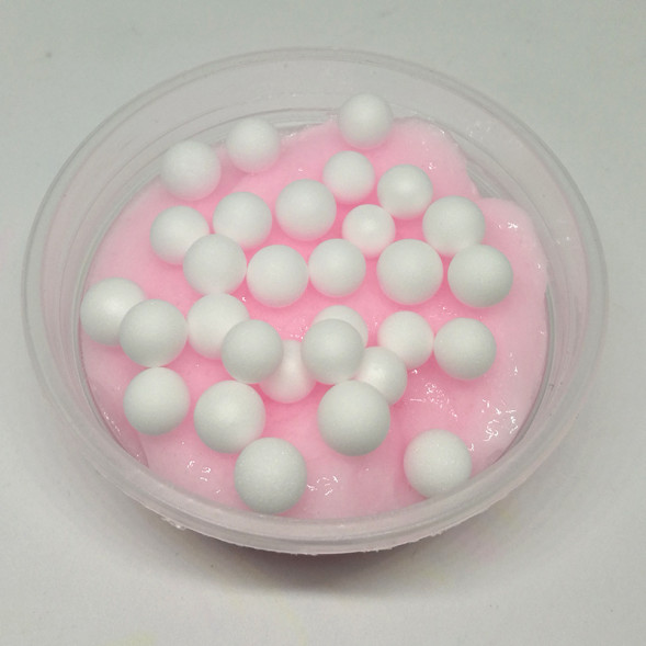 Слайм с разноцветными шариками