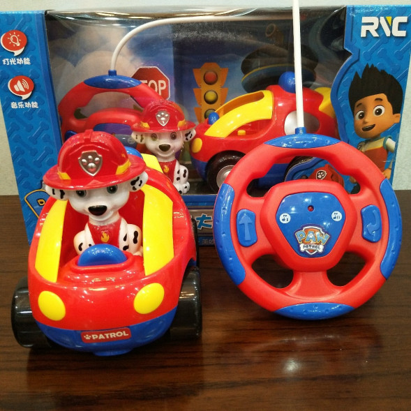 Радиоуправляемая машинка для малышей щенячий патруль