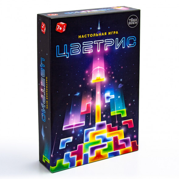 Игра настольная. Цветрис оптом
