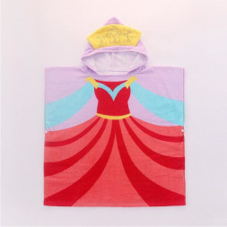 Полотенце-пончо Принцесса