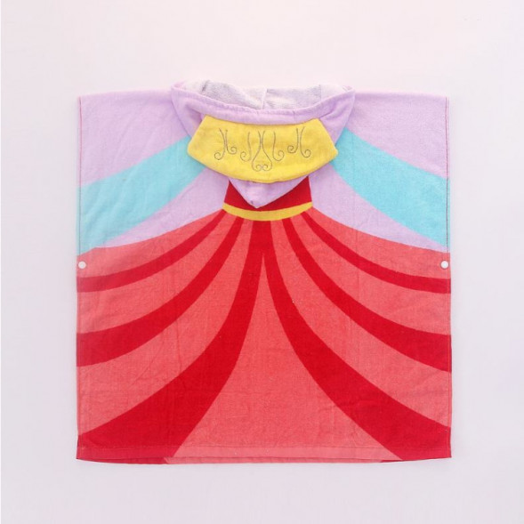 Полотенце-пончо Принцесса