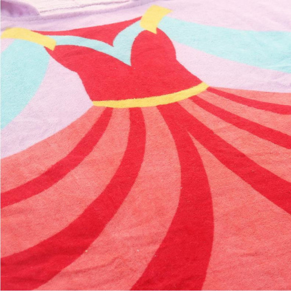 Полотенце-пончо Принцесса