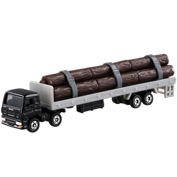Грузовик лесовоз №125 Isuzu Giga Wood Transporter Takara Tomy 879541