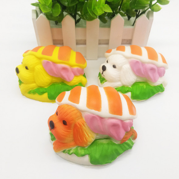 Сквиш игрушка антистресс пёсо-бургер