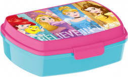 Ланч-бокс пластиковый (17х14х5,6). Принцессы Дружные приключения