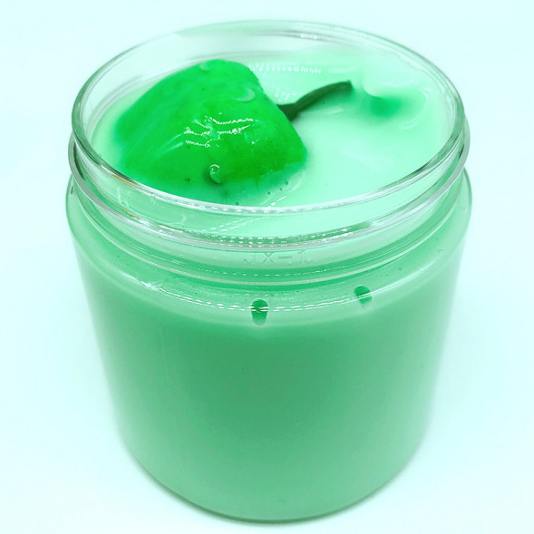 Слайм яблоко зеленое