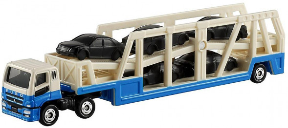 Грузовик транспортер №131 Mitsubishi Fuso Super Great Transporter Takara Tomy 334088
