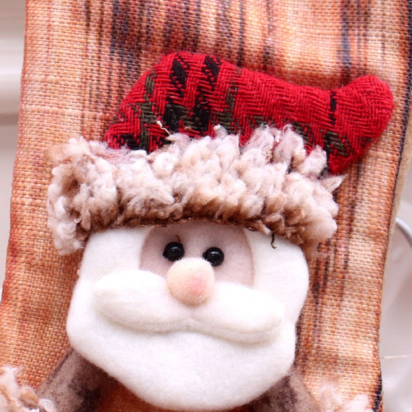 Новогодний носок Санта - М010