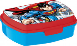 Ланч-бокс пластиковый (17х14х5,6). Супермен