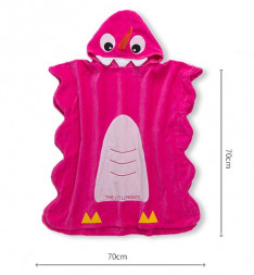 Полотенце-пончо Маленькая Принцесса Дракоша