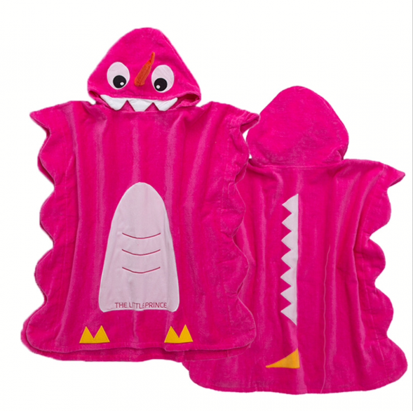 Полотенце-пончо Маленькая Принцесса Дракоша