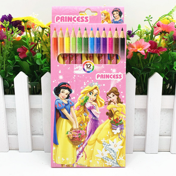 Карандаши цветные Принцессы Диснея - 801