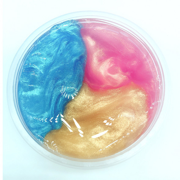 слайм разноцветный