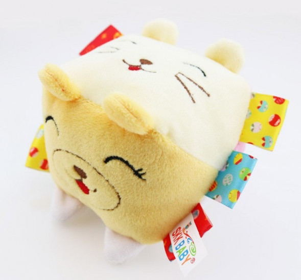 Мягкий развивающий кубик &quot;Домашние животные&quot;