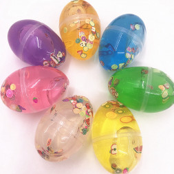 Слайм яйцо с фруктами