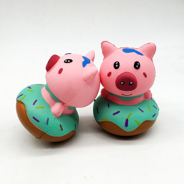 Сквиш игрушка антистресс поросенок
