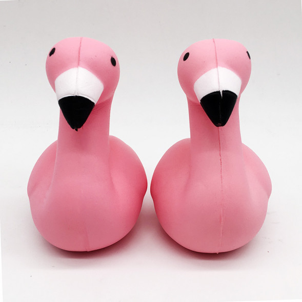 Сквиш игрушка антистресс фламинго