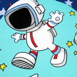 Полотенце-пончо космонавт