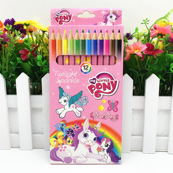 Карандаши цветные Пони - 801