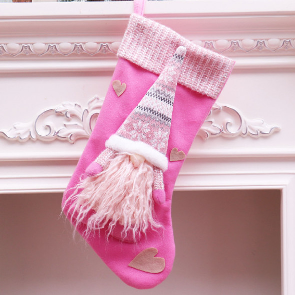 Новогодний носок Санта - М013