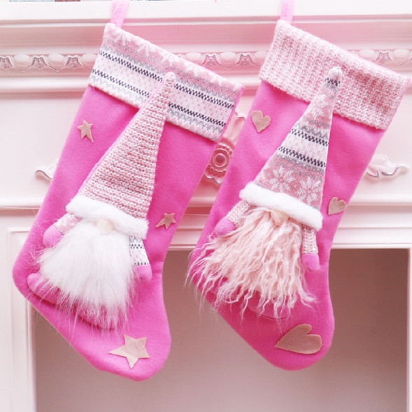 Новогодний носок Санта - М013