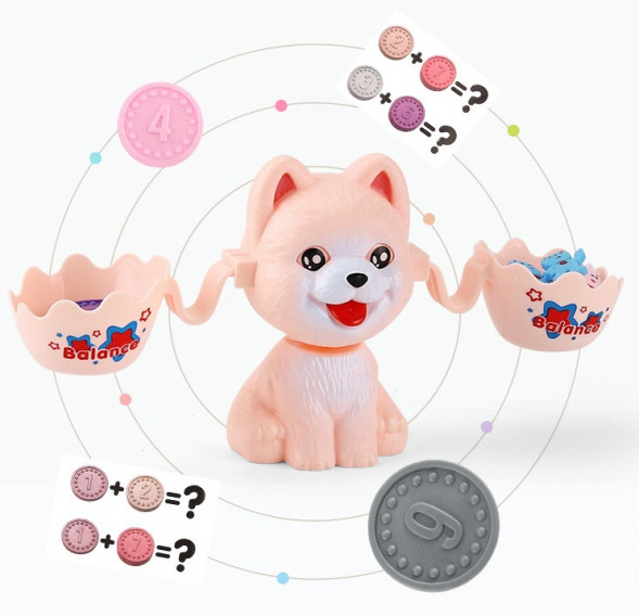 Развивающая игра - весы &quot;Милый пес&quot;