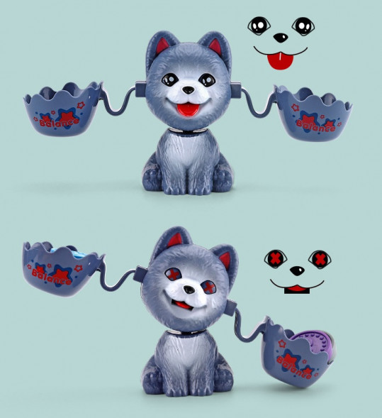 Развивающая игра - весы &quot;Милый пес&quot;