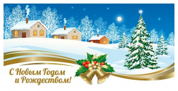 Конверт для денег новогодний №14