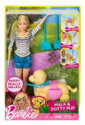Набор Mattel Кукла Barbie "Прогулка с питомцем" DWJ68