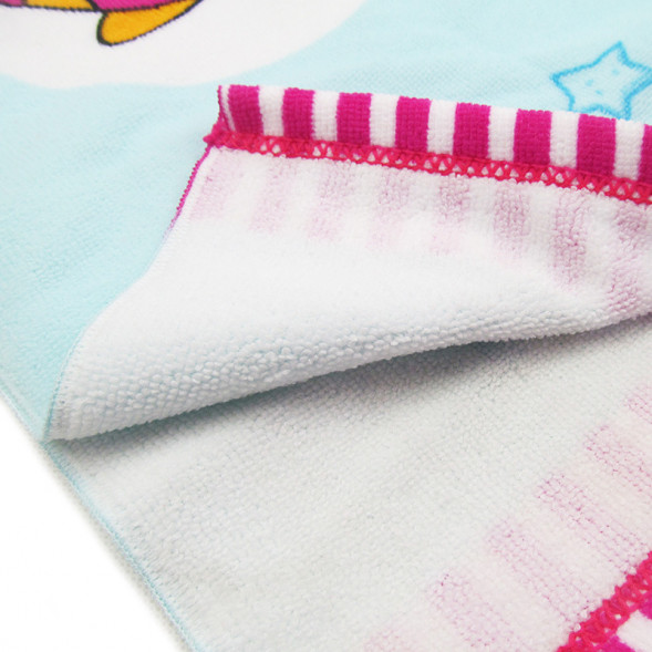 Полотенце-пончо русалка