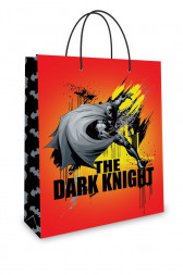 Batman. Пакет подарочный малый (оранжевый), 180*223*100 мм