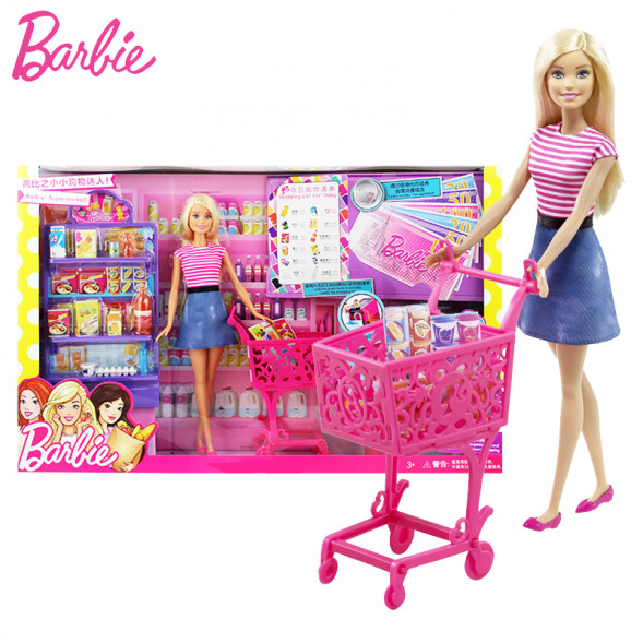 Набор Mattel Кукла Барби &quot;Супермаркет&quot; FDY23