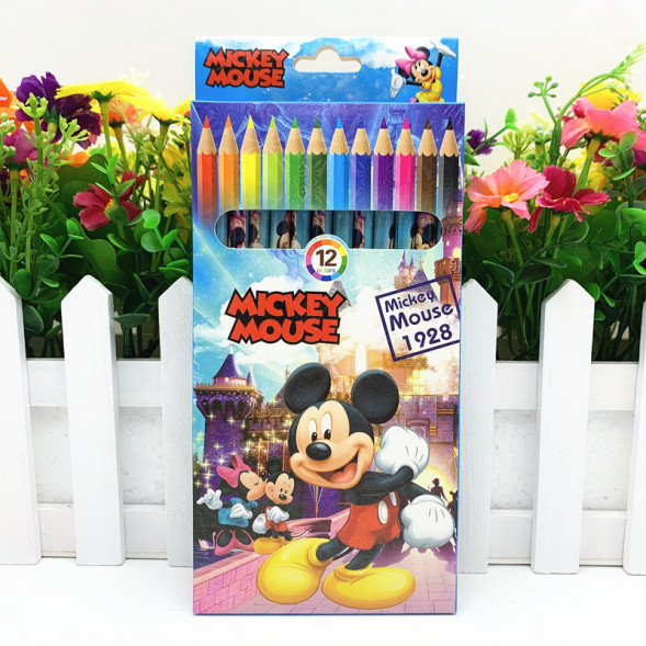 Карандаши цветные Микки - 801