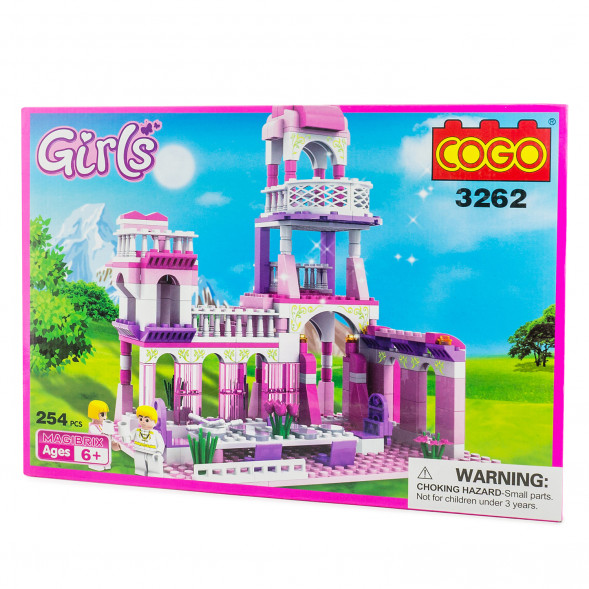 Конструктор COGO Girls 3262 , &quot;Королевская беседка&quot; 3262 оптом