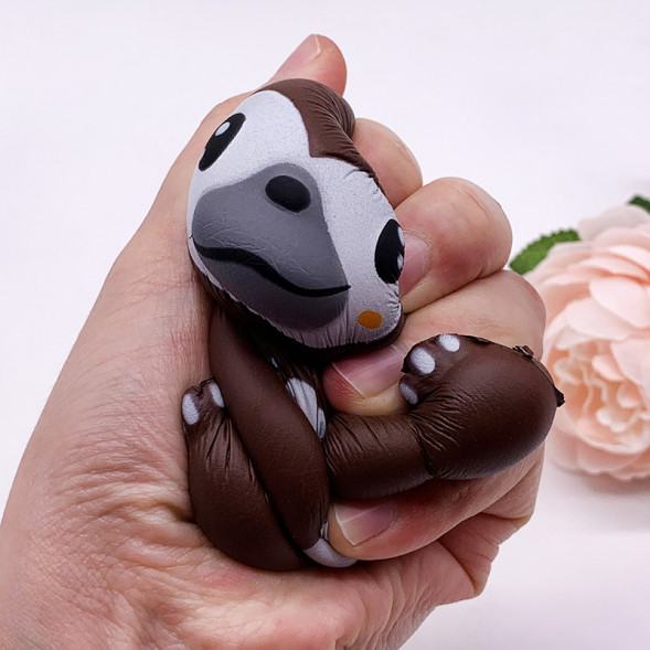 Сквиш игрушка антистресс ленивец