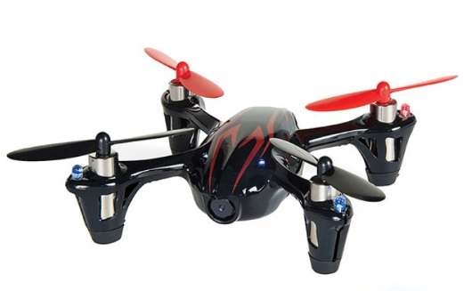 Квадрокоптер радиоуправляемый Hubsan X4 H107C c видеокамерой 2.4G SPY CAM